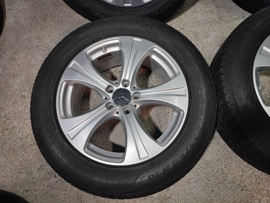 Jante originale Mercedes GLC GLK 235 60R18 Pirelli iarna