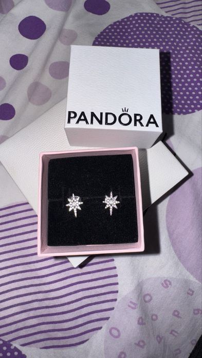 Пандора серьги оригинал
