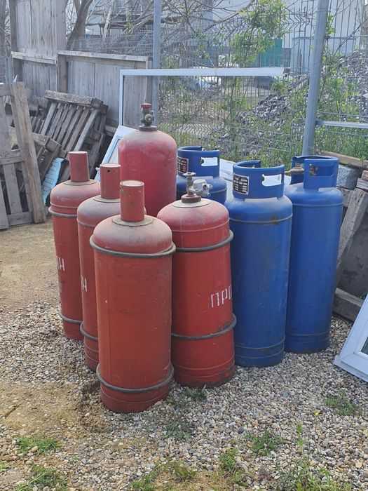 Газови бутилки  използвани