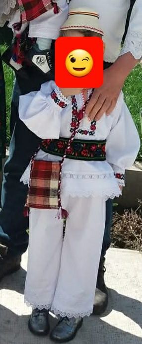 Costum popular baiat Maramureș 6-8 ani