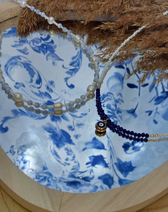 бижута ръчна изработка кристали перли мъниста колиета гривни