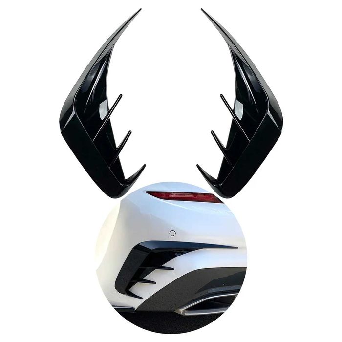 Extensii Ornamente Prelungiri Flapsuri Bara Spate BMW G20 G21 , Negru