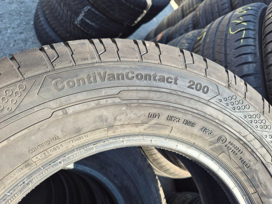 4 Anvelope de VARA - 205/75/16C - Continental - Stare Foarte BUNA - DOT 2023 !