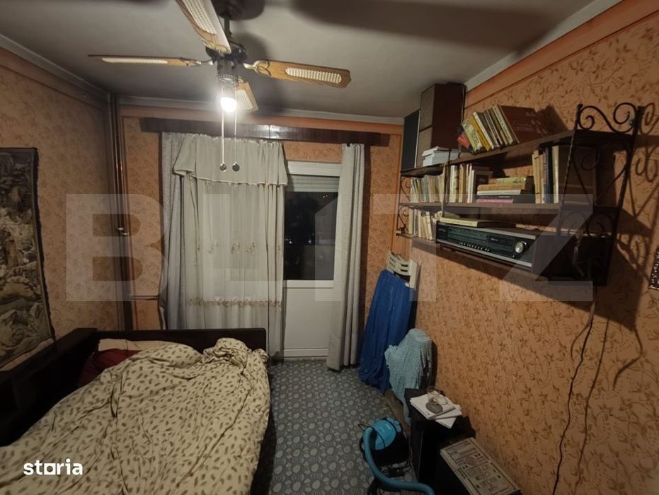 Apartament 3 camere la etajul 1 renovabil in Nufarul