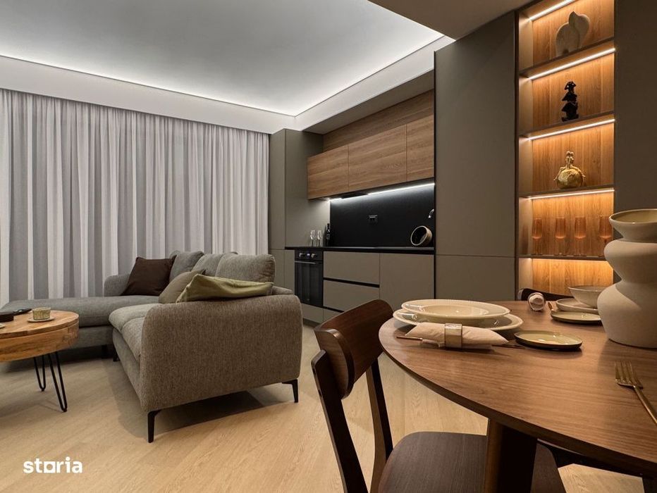 2 Camere Cortina North Aviatiei Pipera Terasa Parcare Design Premium — fotografia 3