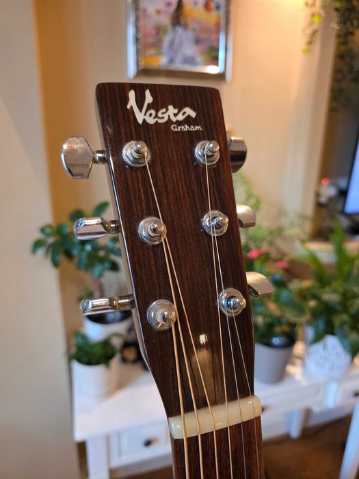 Vesta Graham VD-80H (Terada, 1980s) японска акустична китара от най-висок клас
