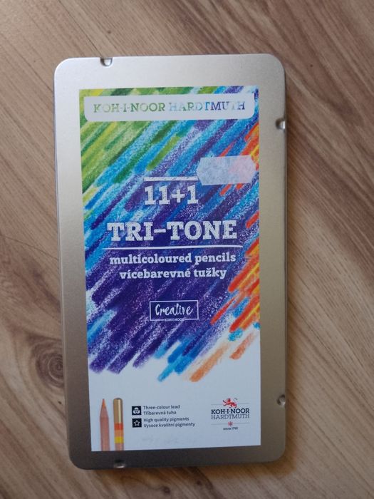 Цветни моливи 12 бр. Tri-tone, kohinoor
