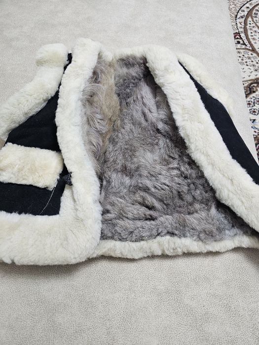 Детский меховой жилет