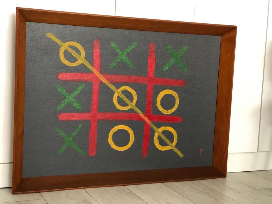 Mid century tablou modern XO