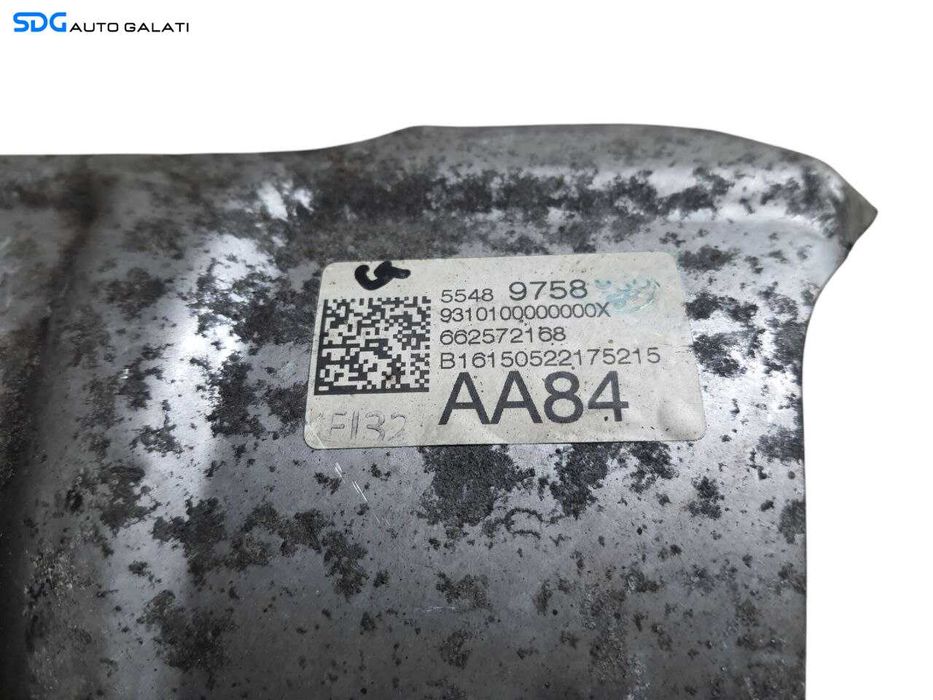 Scut Tabla Protectie Termica Catalizator Opel Meriva B 1.6 CDTI 2010 - 2018 Cod 55489758 662572168 [N1866]
