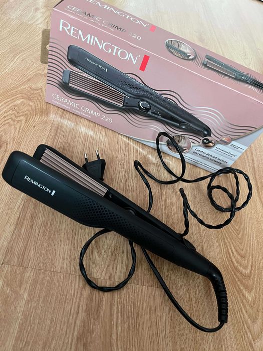 Преса за вафлички и обем  керамична  Remington S3580 Ceramic Crimp 220