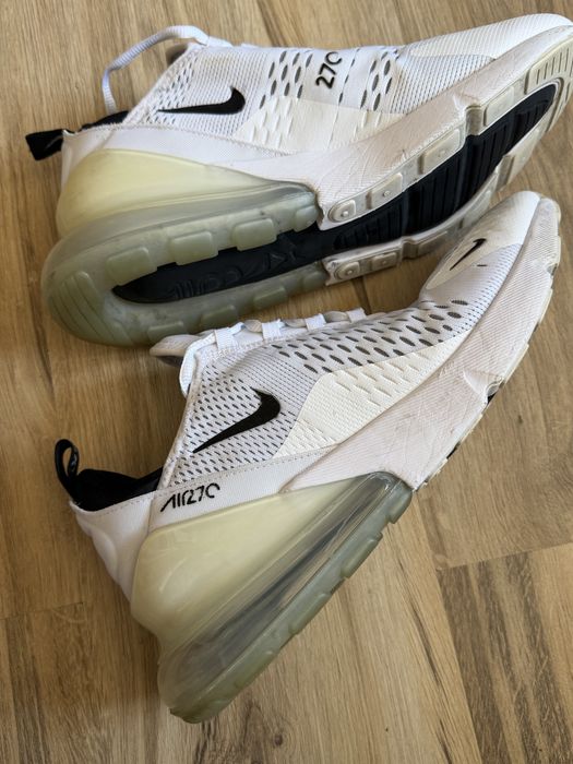 Оригинални бели маратонки NIKE AIR MAX 270! 45 н