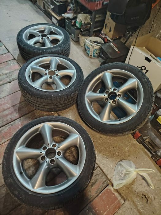 Джанти 17цола с гуми за Мерцедес w204