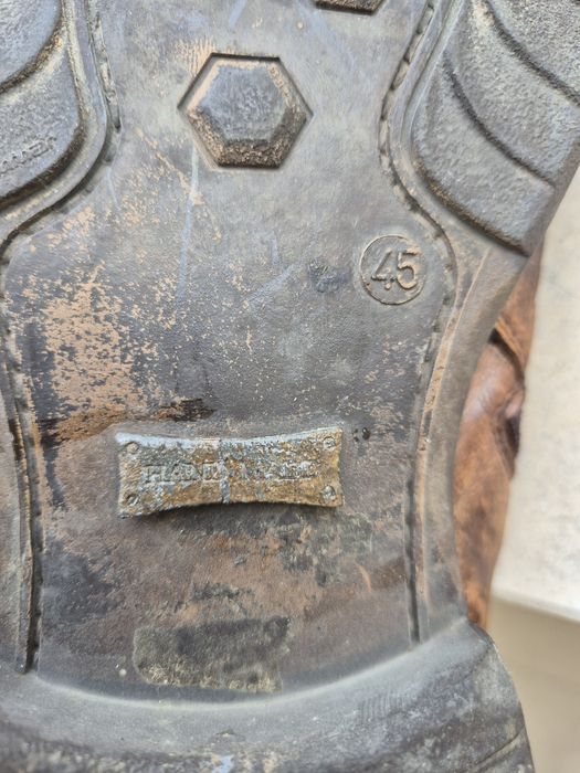 Мъжки боти Hand made естествена кожа