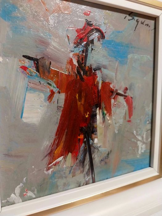 O bijuterie / Iulian SEGĂRCEANU / Ulei pe placaj