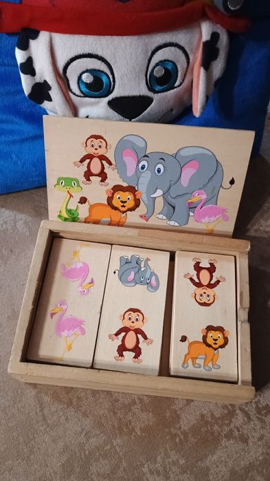 Сет дървени играчки