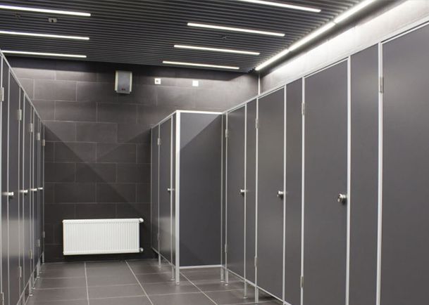 делаем перегородки для санузлов