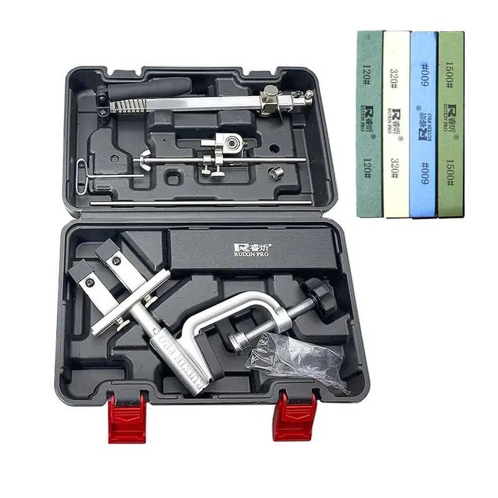 Професионално точило за ножове в комплект с 4 абразива, 20204396