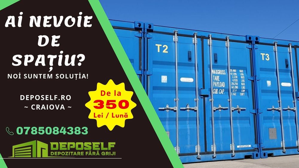 Spatii spatiu depozitare /  container maritim / boxa / Garaje