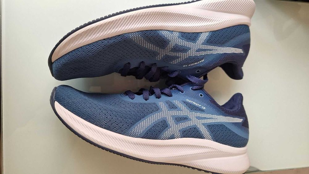Мъжки маратонки ASICS Patriot 13 (Blue/White) – Номер 40.5