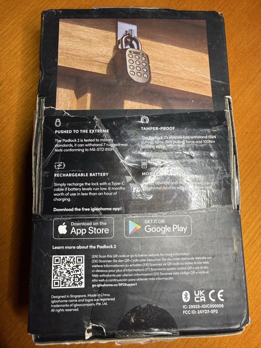 Lacăt inteligent Padlock 2