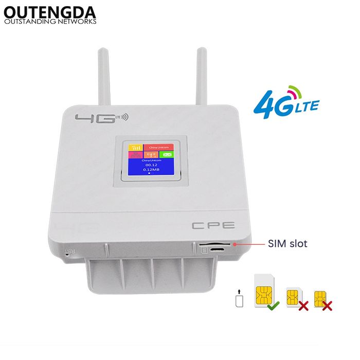 Wi fi router sim kartali cpe