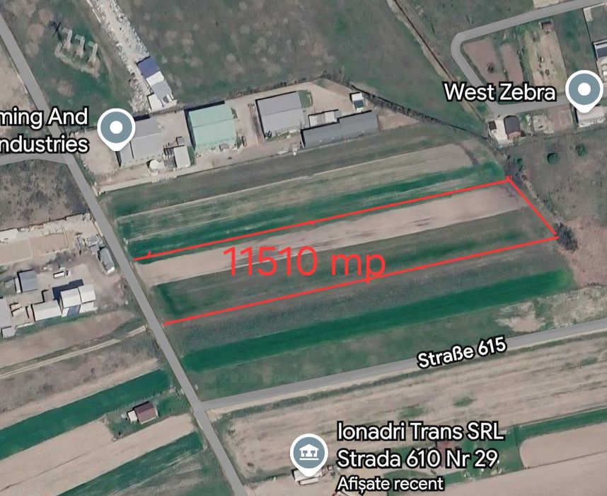 Teren de vânzare în Oșorhei-11510 mp