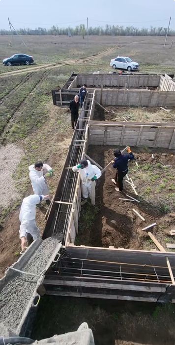 Заливаем фундамент!