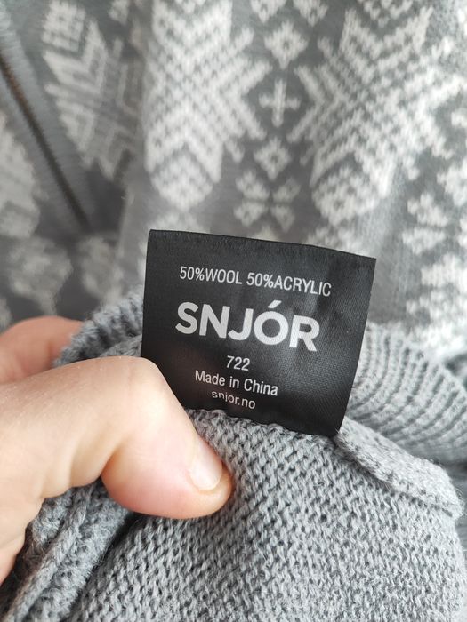 Пуловер SNJOR вълна размер XS