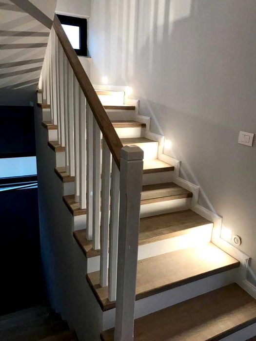 SCARI interioare lemn masiv panouri decorative CNC riflaje parametric