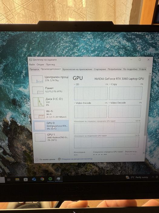 Asus TUF GAMING A15 3060