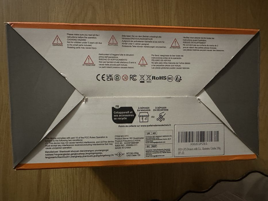 Drone  noi si sigilat 14 ani plus