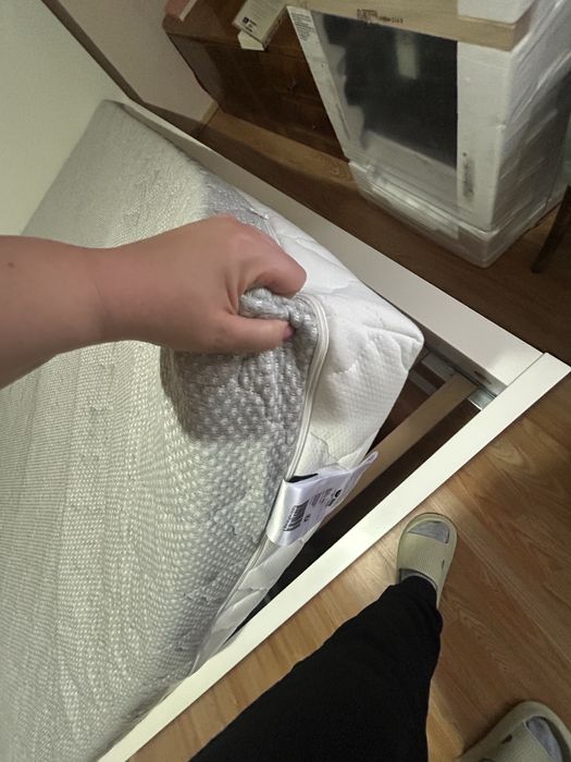 Saltea JISK arcuri si spuma 140x200