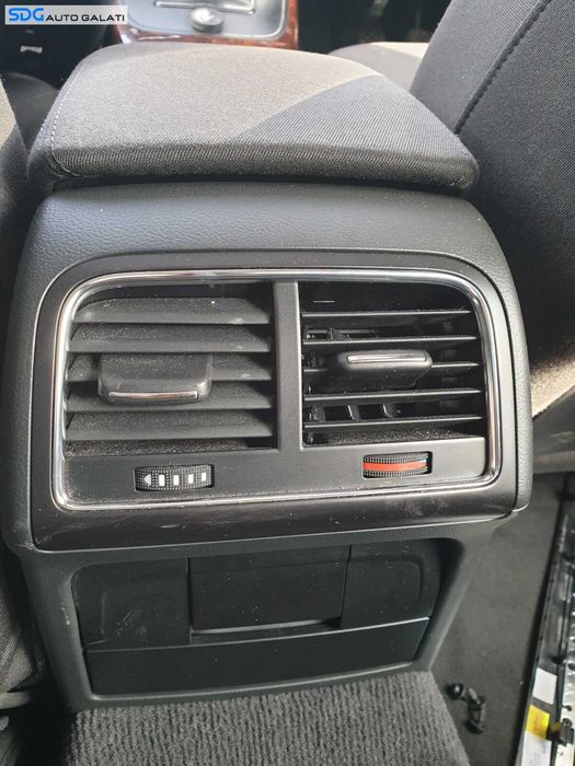 Gura Grila Aer Aerisire Ventilatie din Cotiera Spate Pasageri Audi A4 B8 2008 - 2015 [C1847]