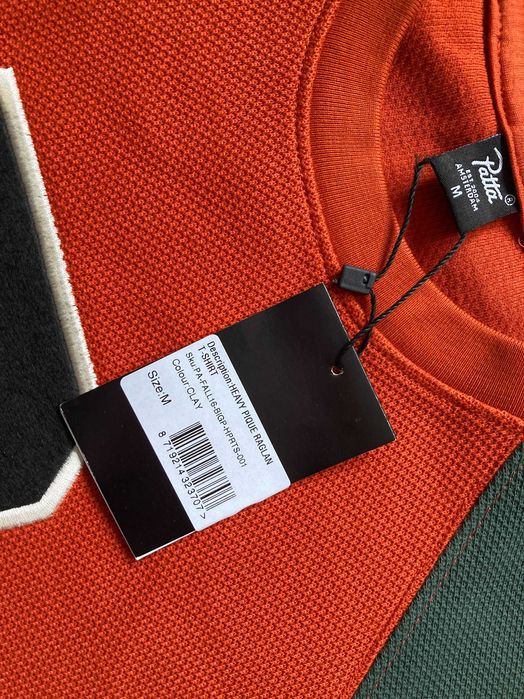 НОВА Patta Heavy Pique Reglan t shirt мъжка тениска размер М