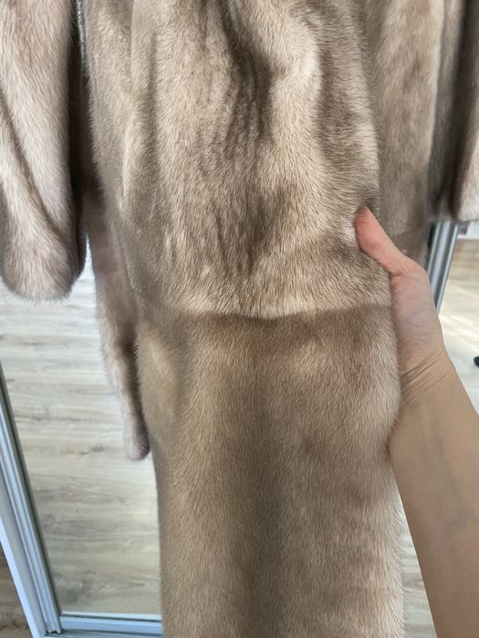 Шуба натуральная норка