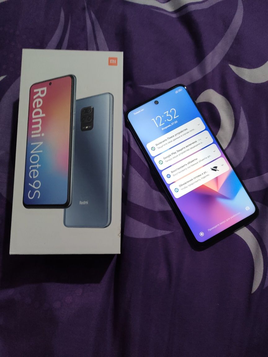 Смартфон Redmi Note 9s 6/64 в идеале: 40 000 тг. - Мобильные телефоны /  смартфоны Усть-Каменогорск на Olx