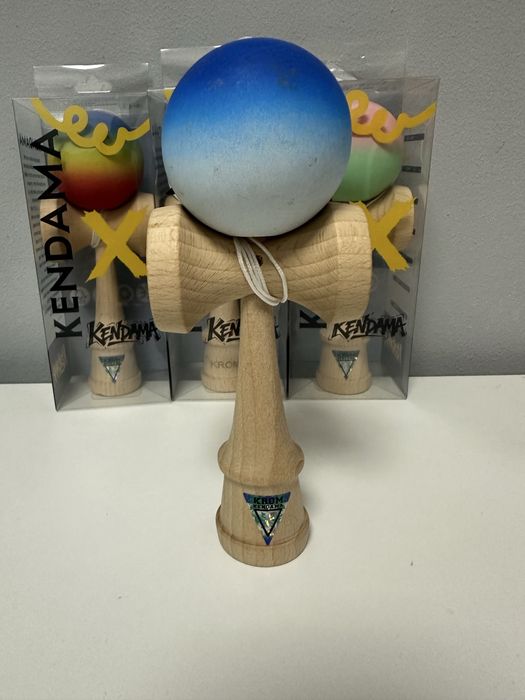 Kendama Krom profesionala din lemn de fag - Pret redus ‼️