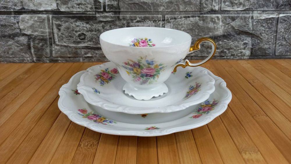 Rosenthal Pompadour - Сервиз за 6 човека за кафе или чай и храна