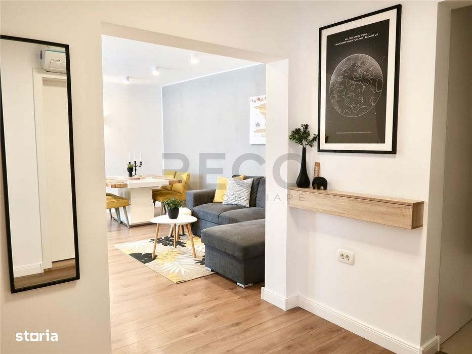 Apartament modern pe Sovata cu balcon spre Cris