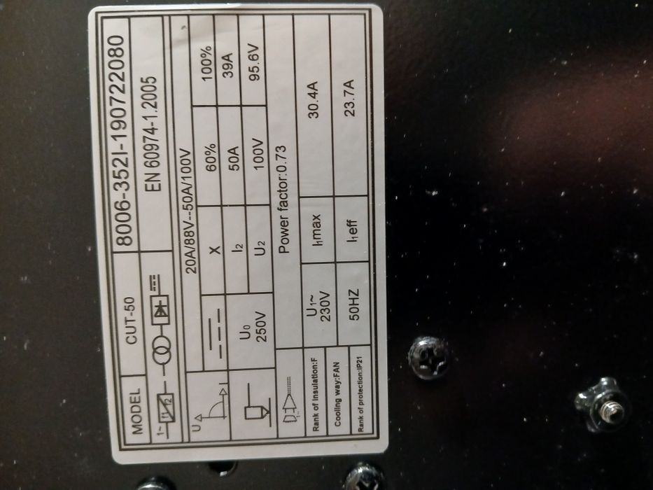 Плазма Fox weld cut 50 A