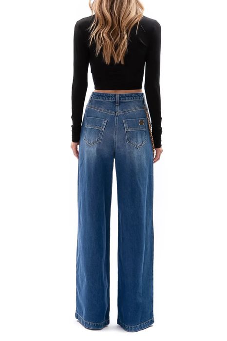 Elisabetta Franchi блуза от памучна материя с лого