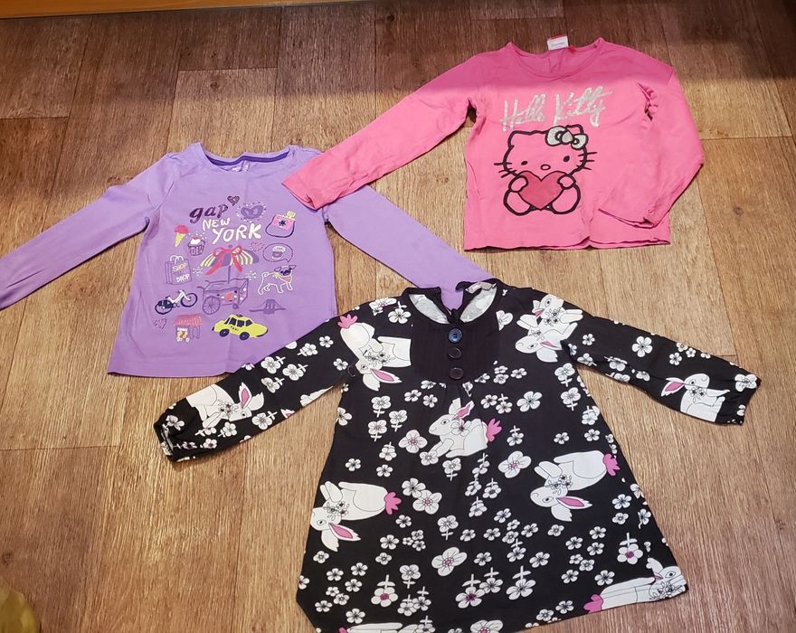 Пакет одежды на девочку 4-5 лет