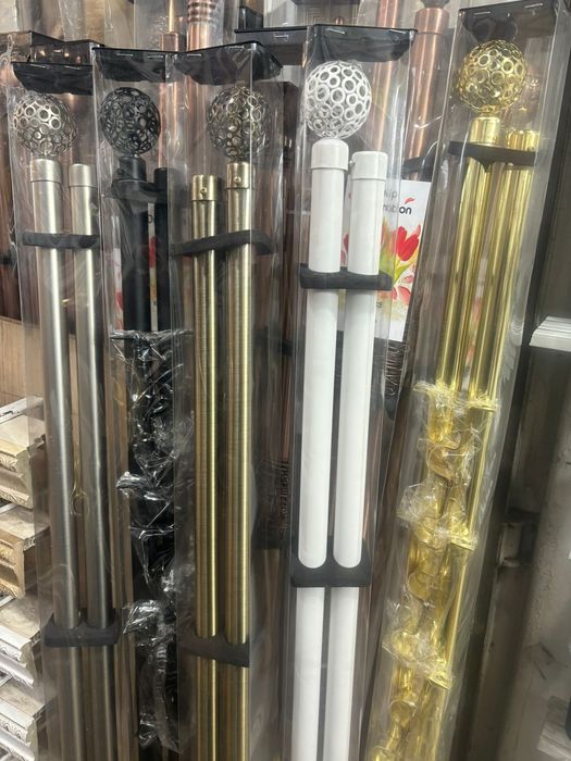 Карнизы, гардины