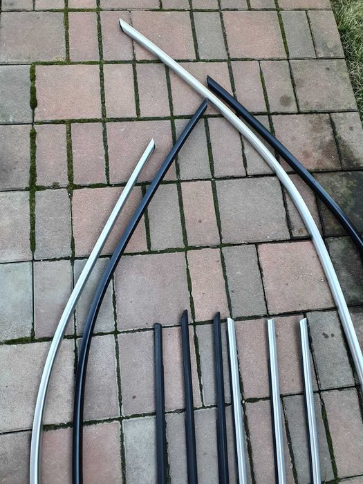 Ornament usa ornamente usi geam plafon BMW F30 crom negre negru mat