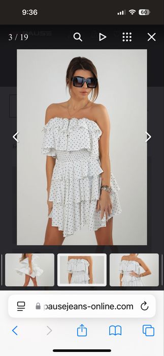 Дамска рокля Pause jeans M рамер