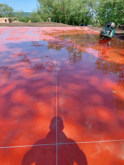 Beton amprentat,beton elicopterizat,beton antiderapant,cofraje etc