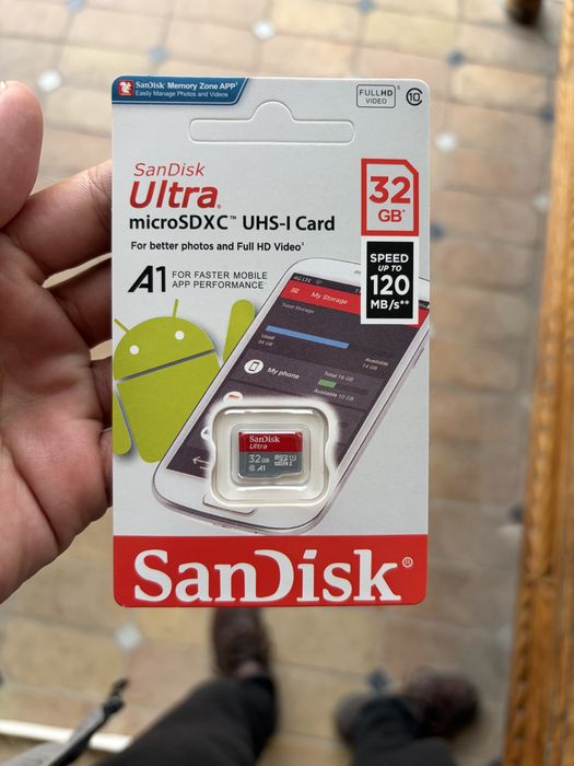Sandisk Флешка ultra 120mb/s