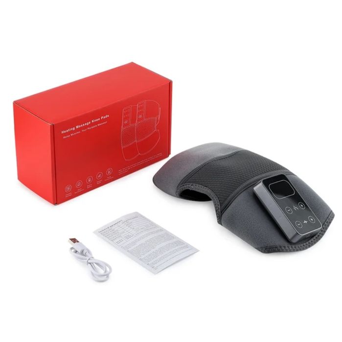 Mасажор за коляно с нагряване и вибрация, облекчава болката при артрит