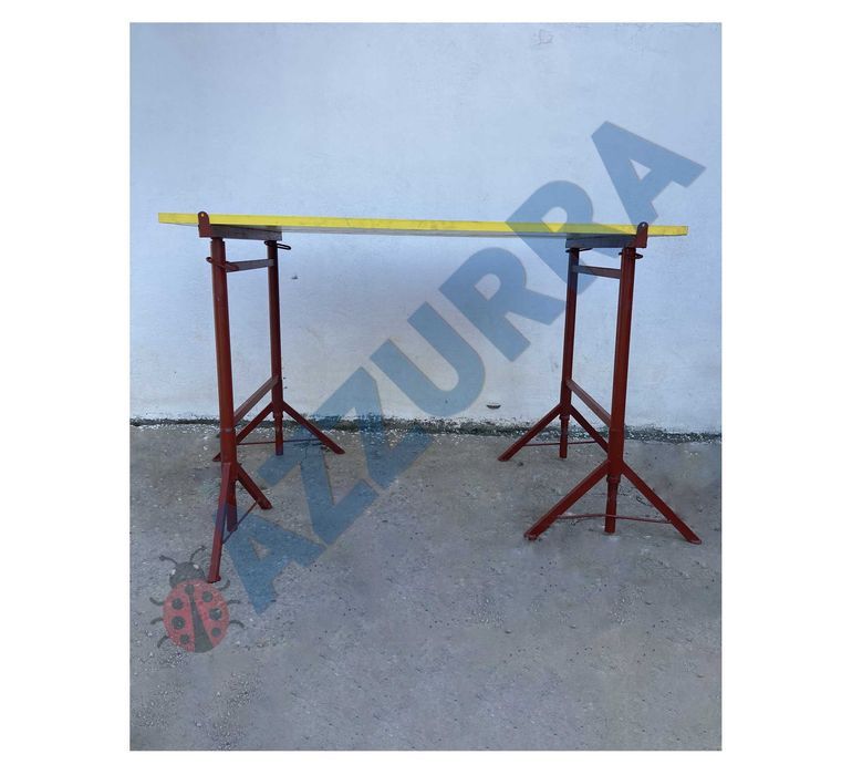 SCHELA ZIDARIE capre cu 2 picioare rotative CAVALETTI 3 piedi